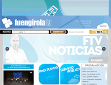 Tablet Screenshot of fuengirolatv.com